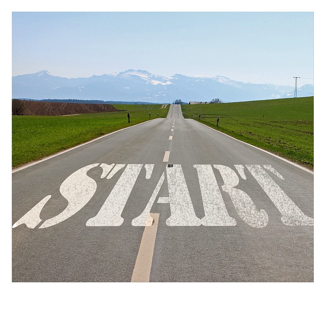 alt= "A road with the word start at the beginning to show the power of beginning."